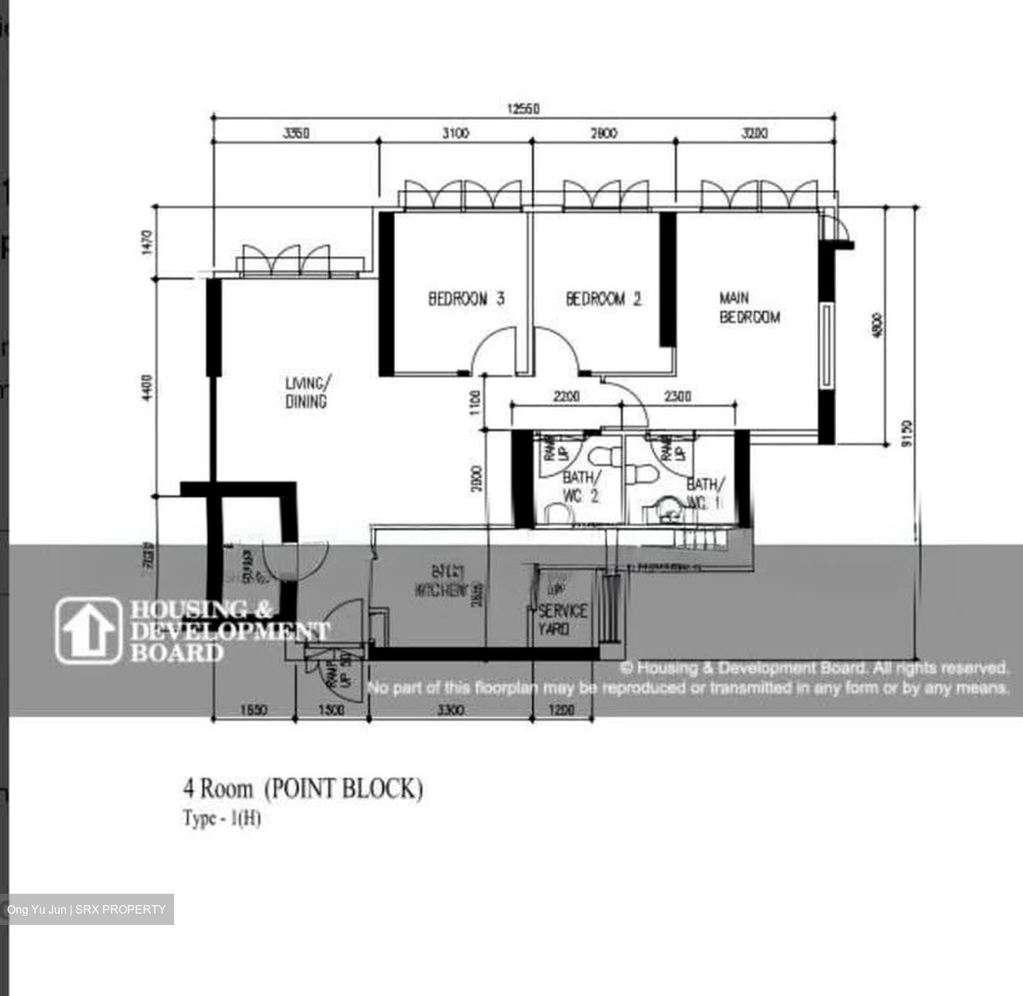 Blk 113C Mcnair Towers (Kallang/Whampoa), HDB 4 Rooms #623482321